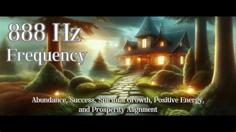888 Hz Frequency Abundance And Spiritual Alignment  .